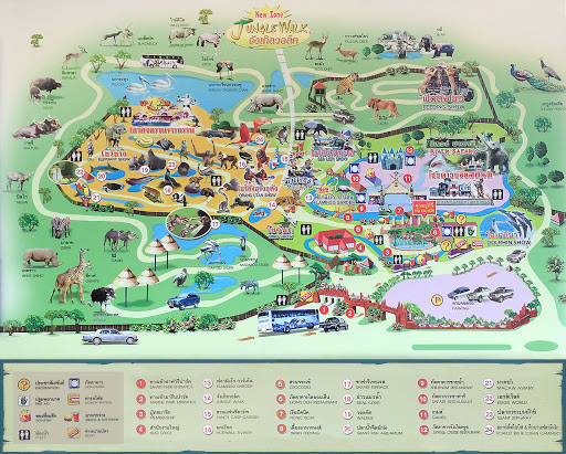 Safari World Map