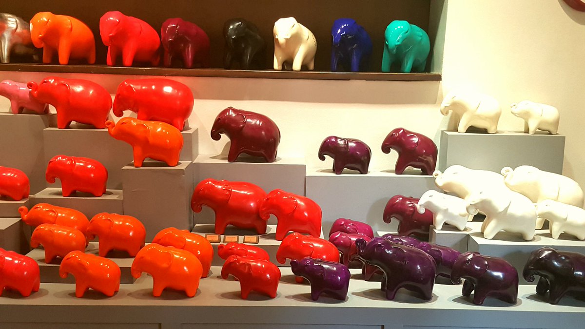 Theam's house elephants