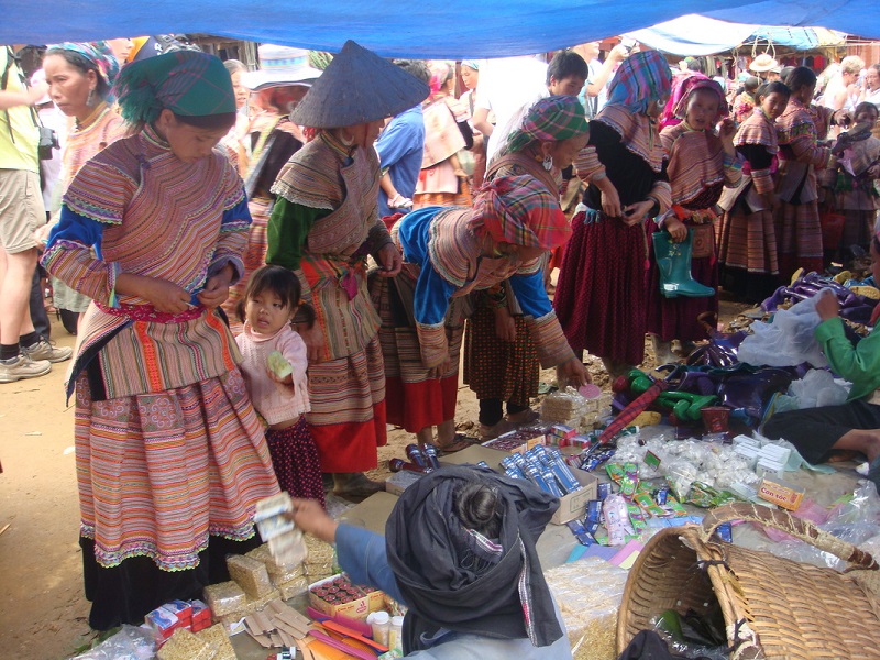 Coc Ly market in Sapa