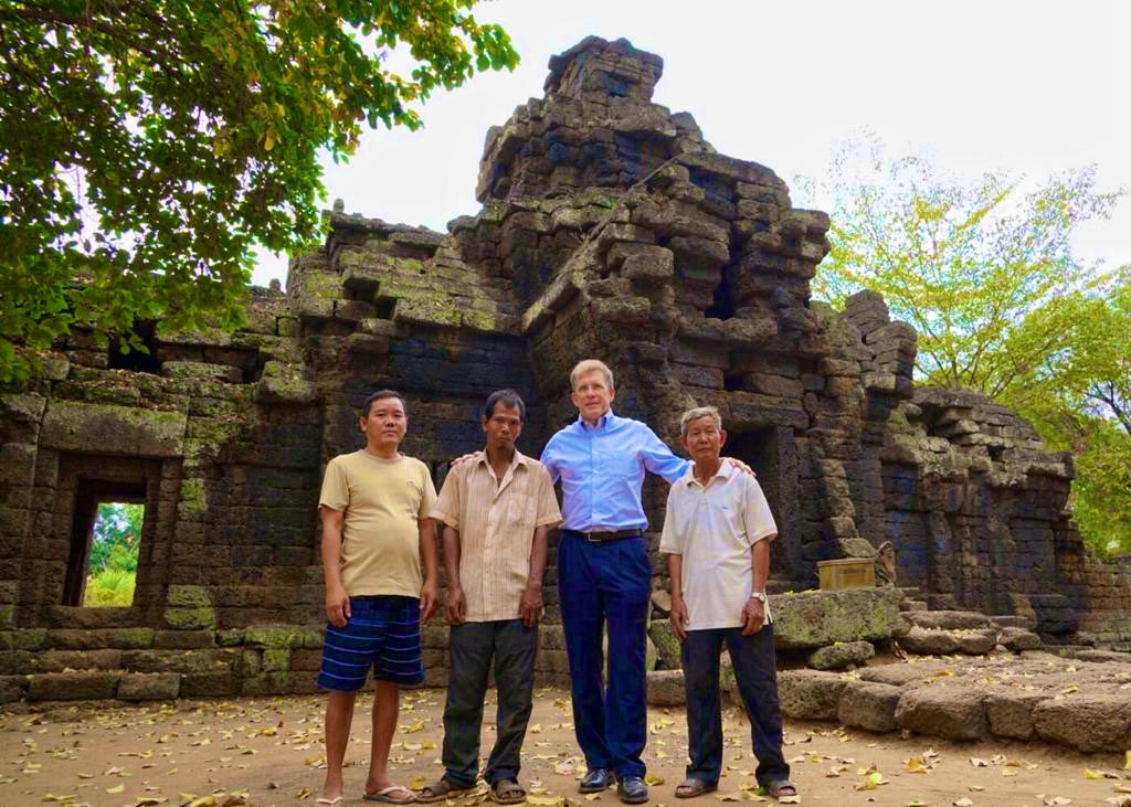 Taking Picture At Prasat Kuhak Nokor