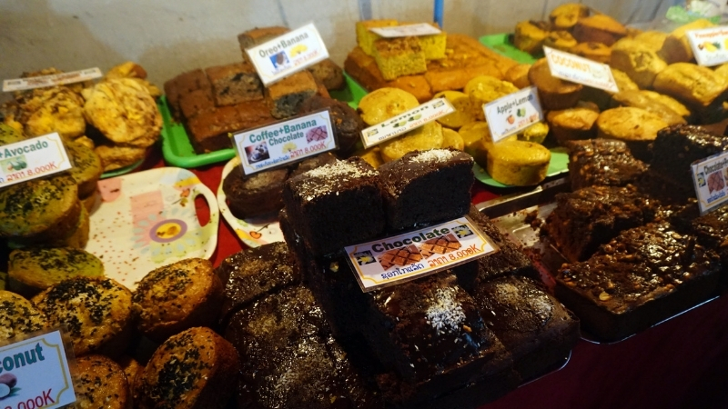 Colourful and Exotic Buffet Items at Night Market