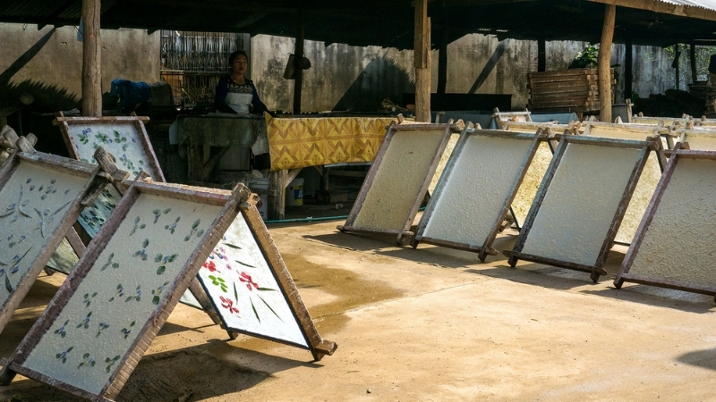 Sa paper in Ban XangKhong