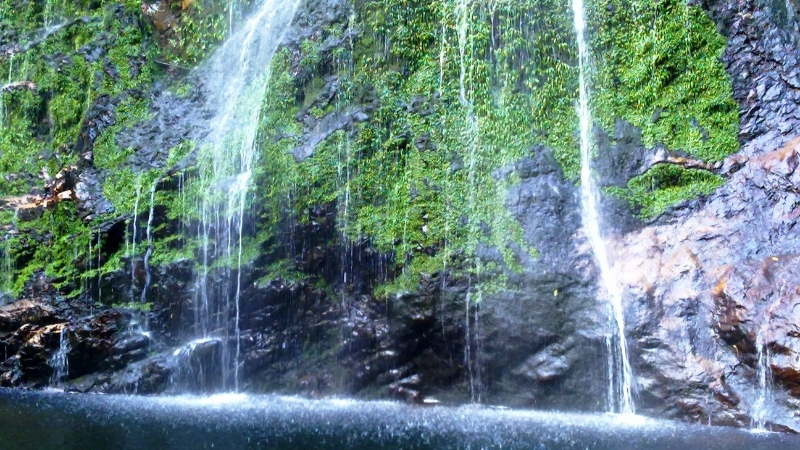 Beautiful Sapa Love waterfal