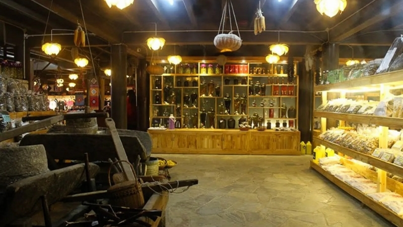 Display inside Sapa culture museum