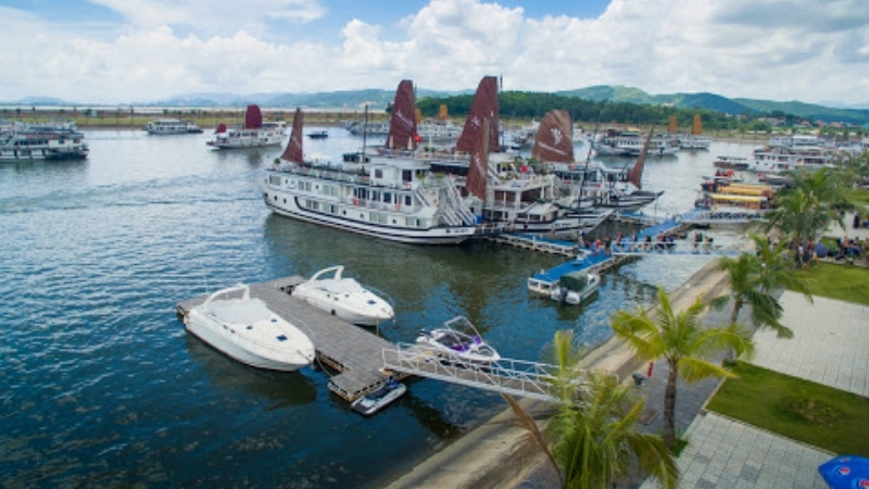 Halong Bay cruise depart from Tuan Chau Pier