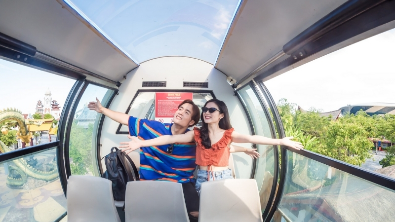 Best time to enjoy wonderful sun wheel ride