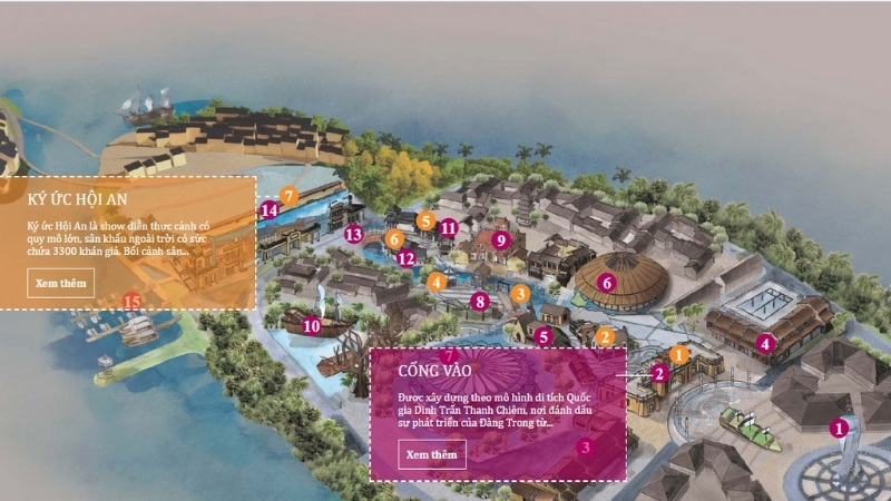 Hoi An impression park maps