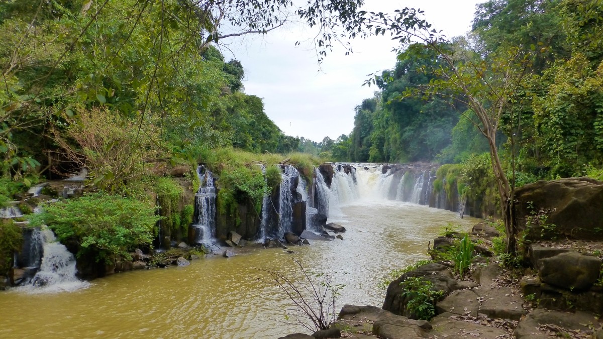 Pakse Is Surrounded By Mountains And Beautiful Pastures