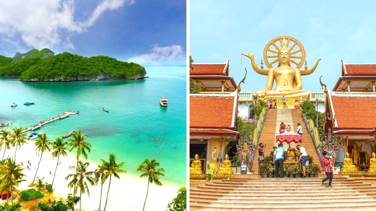 Big Buddha Temple And Koh Samui Beach