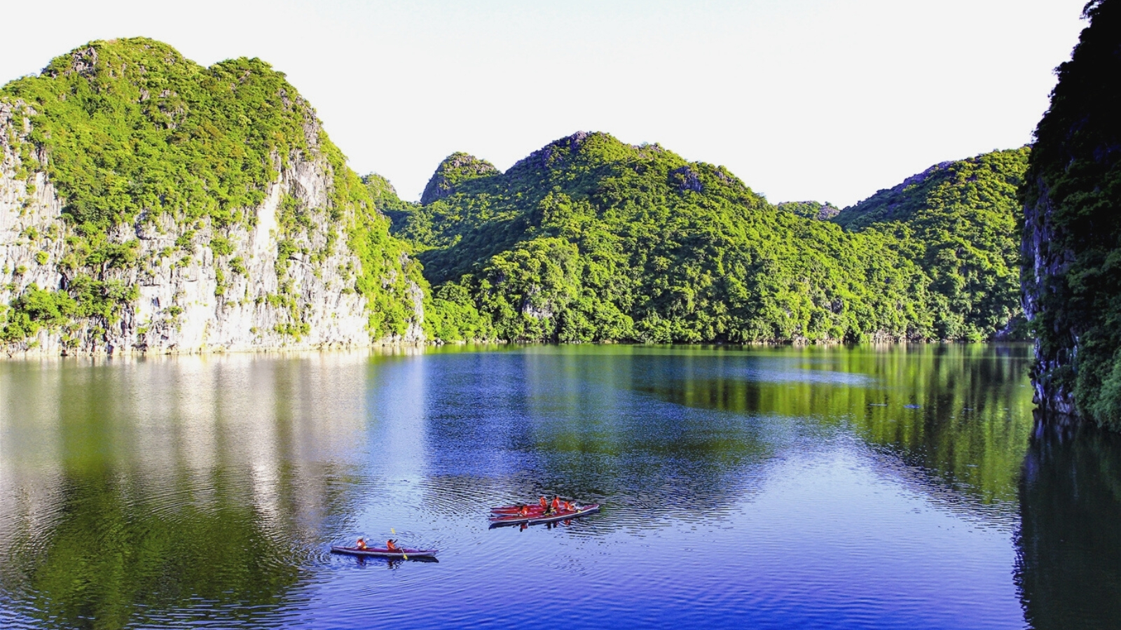 Explore the area by kayaking