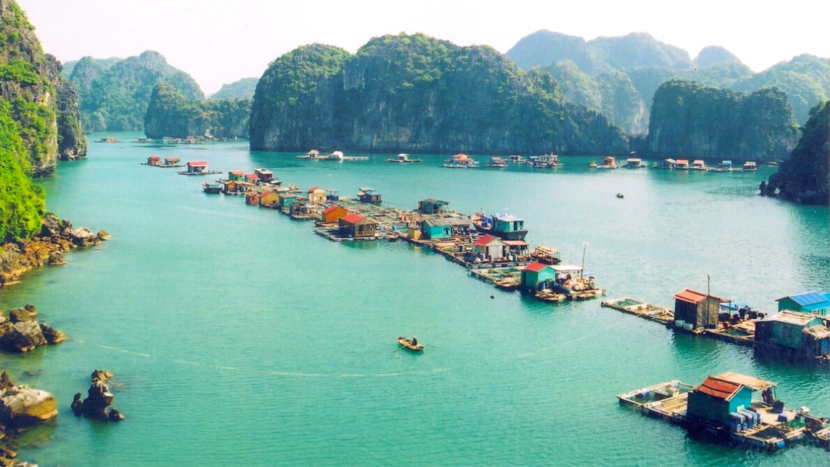 Mild weather of the village