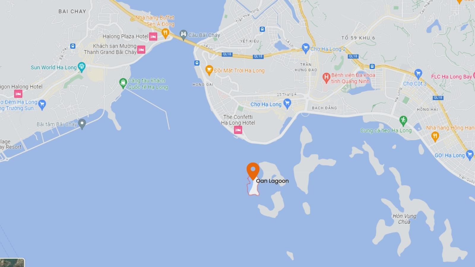 Oan Lagoon Location