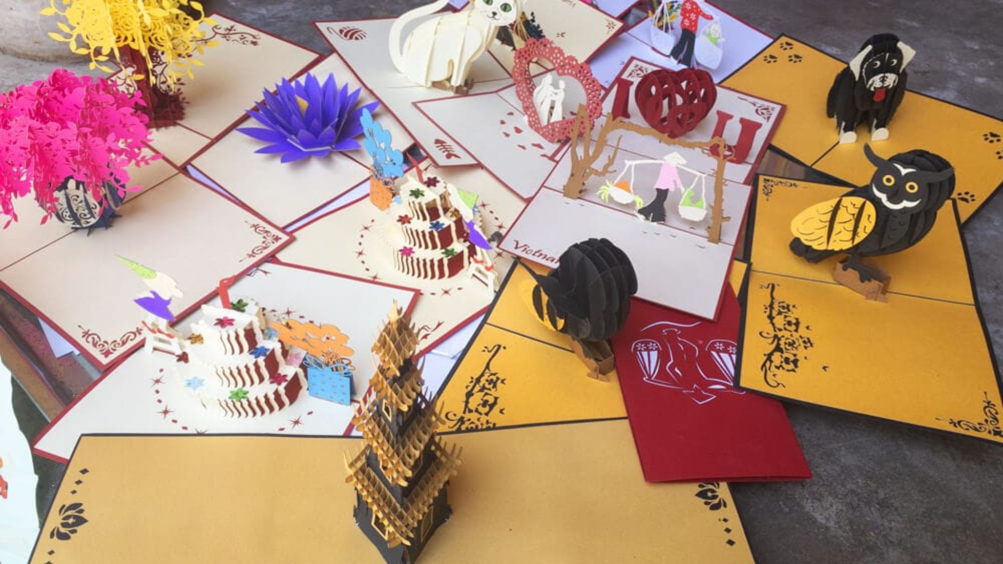 Take Home Some Unique Embossed Card Paintings