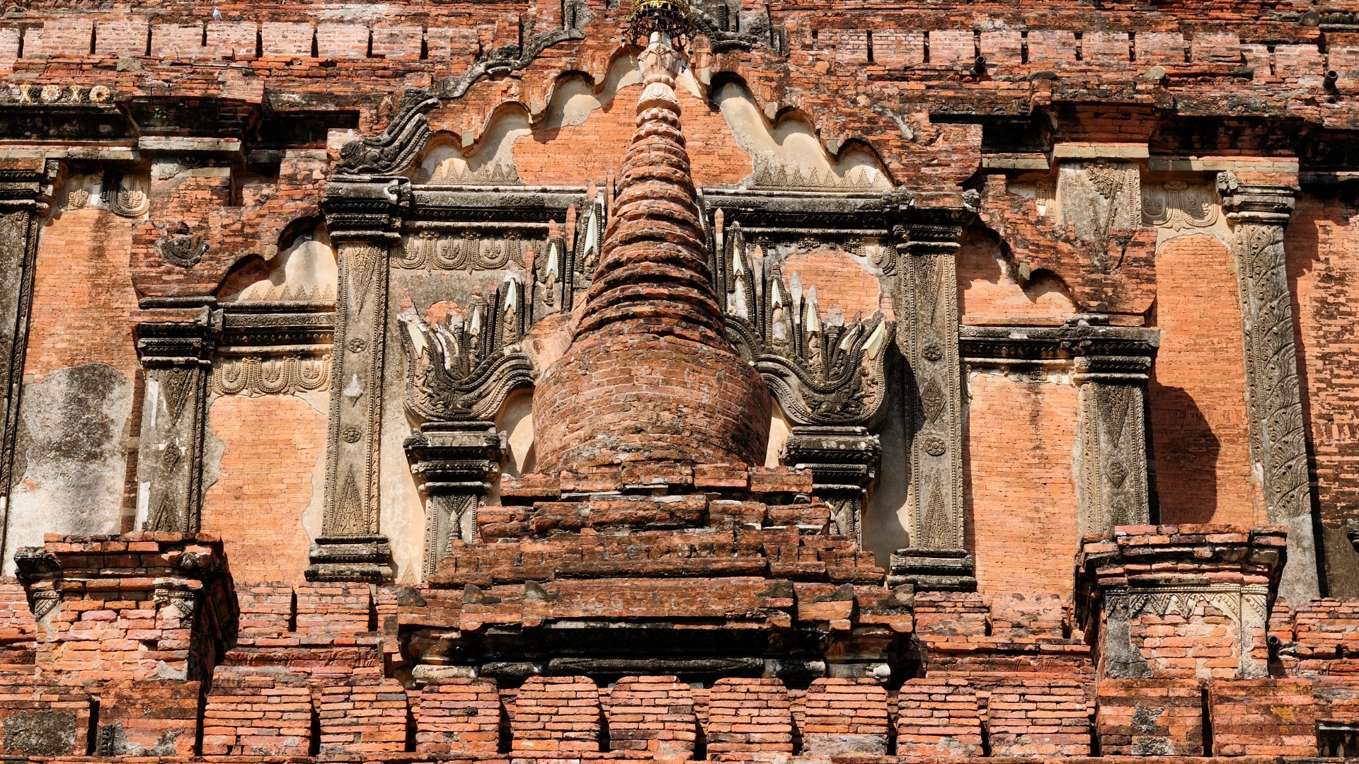 Terracotta Tiles With Intricate Designs