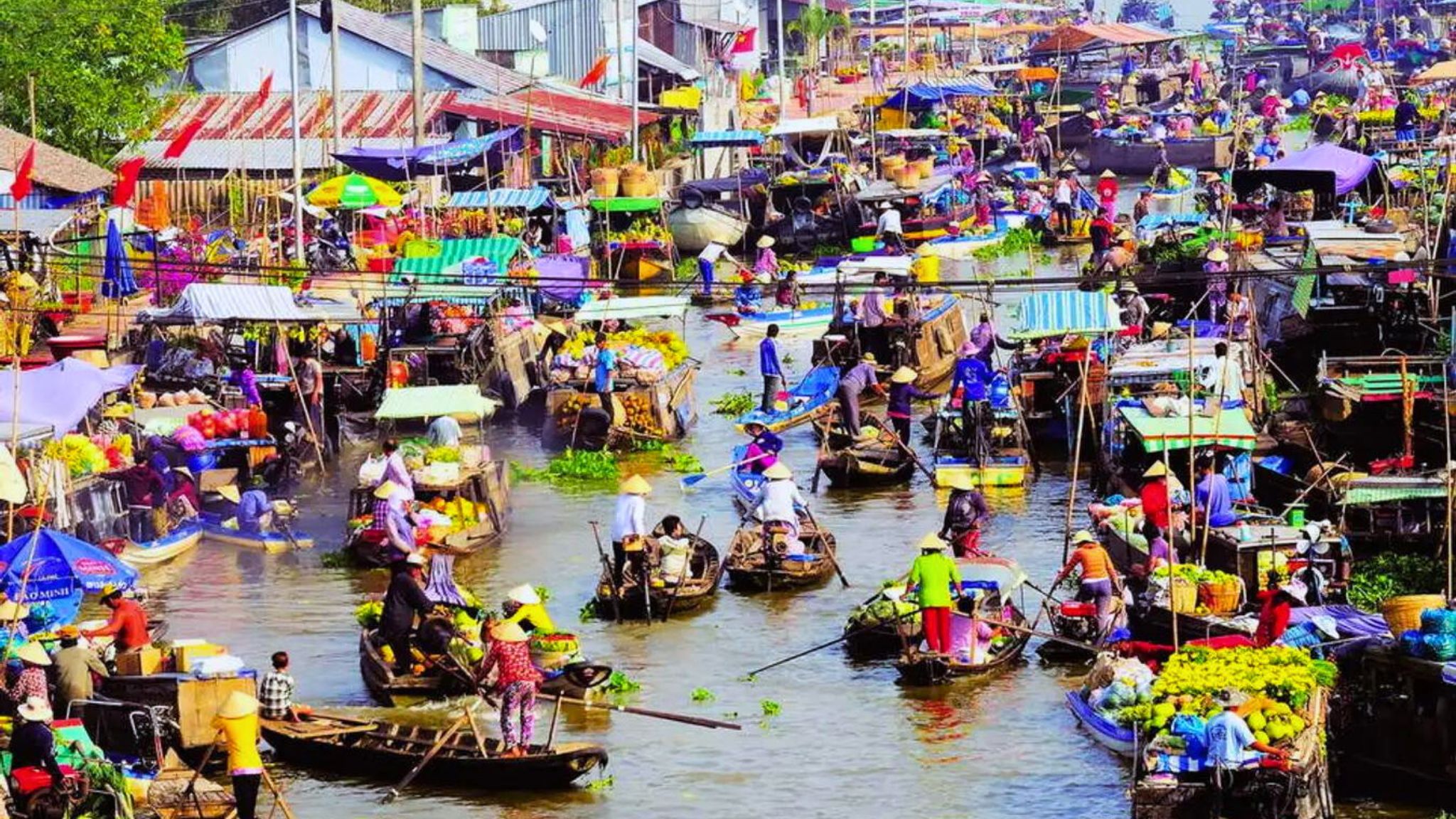 Cai Rang Floating Market
