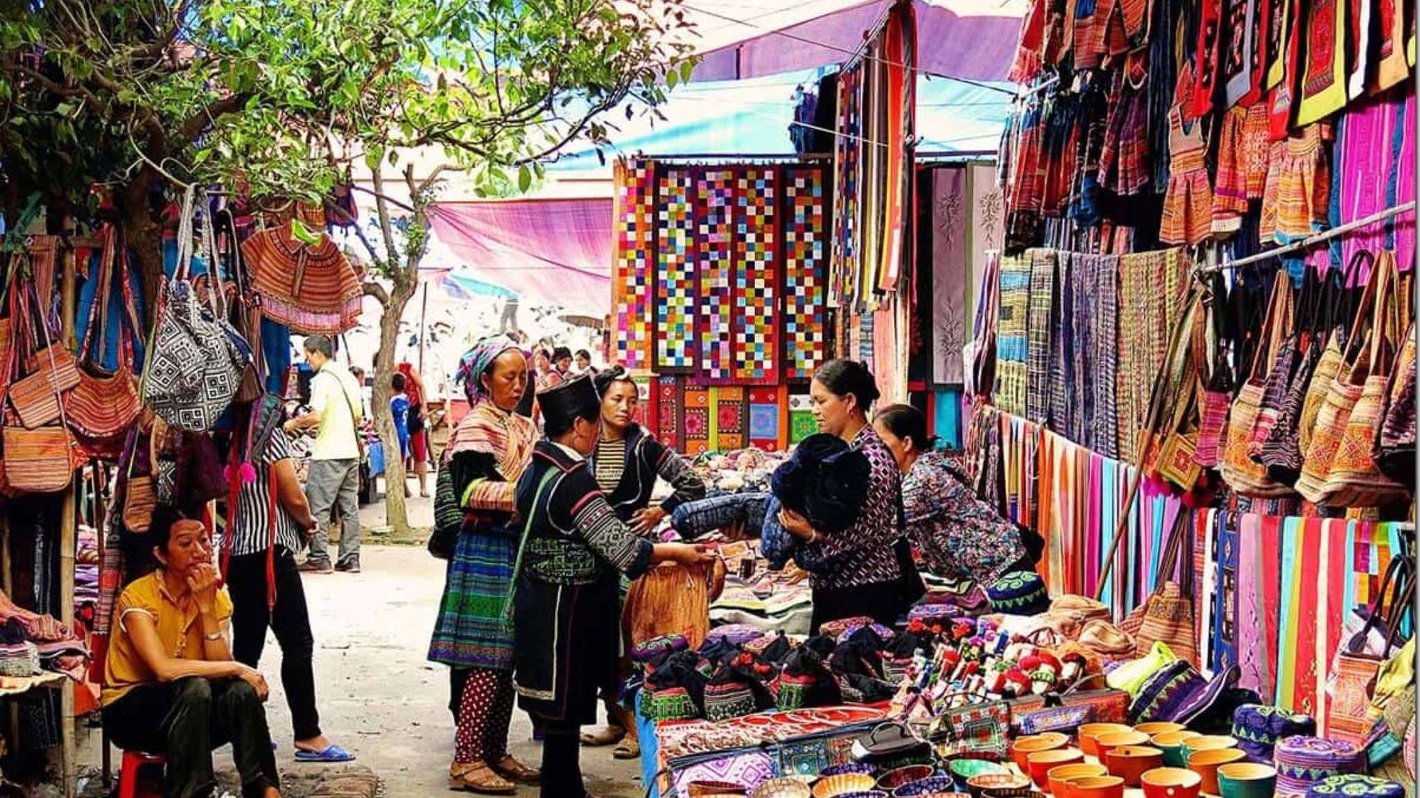 The Bustling Atmosphere In Bac Ha Market