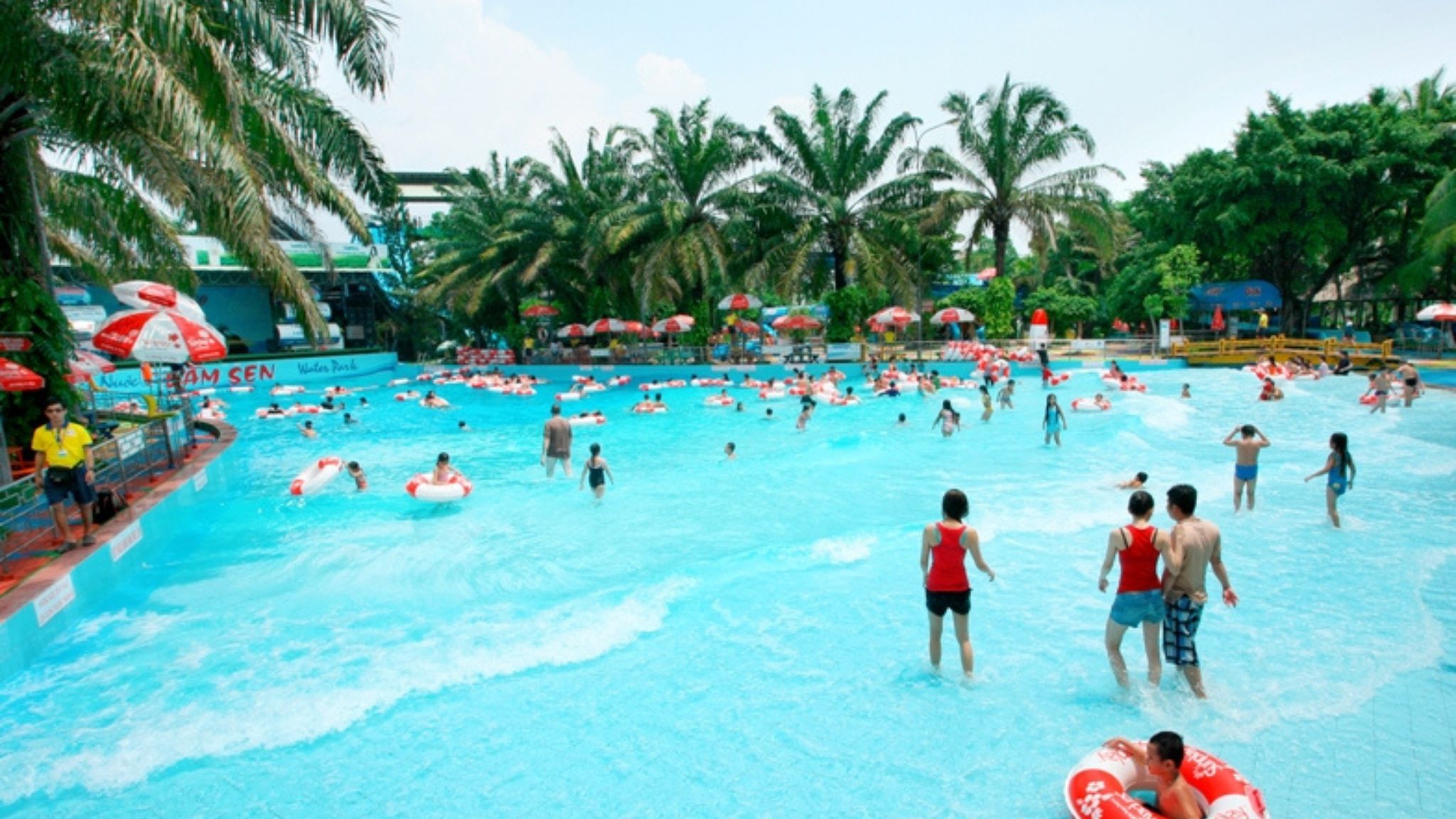 Swim And Relax At The Swimming Pool Area