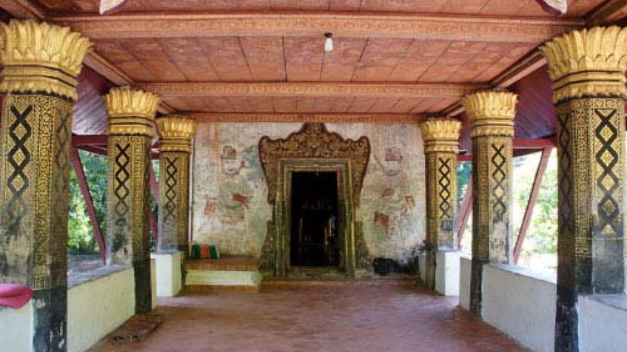 Eroded Painting Over The Time