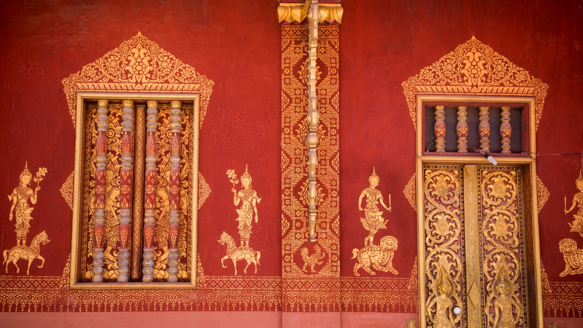 The Perfect Harmonization Of Red And Yellow