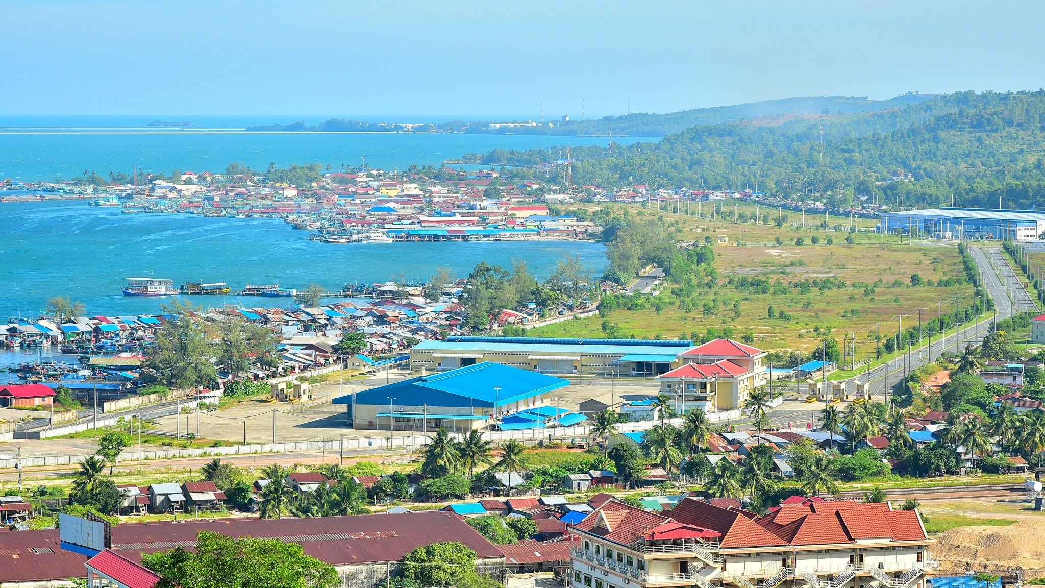 Lively Sihanoukville Beach