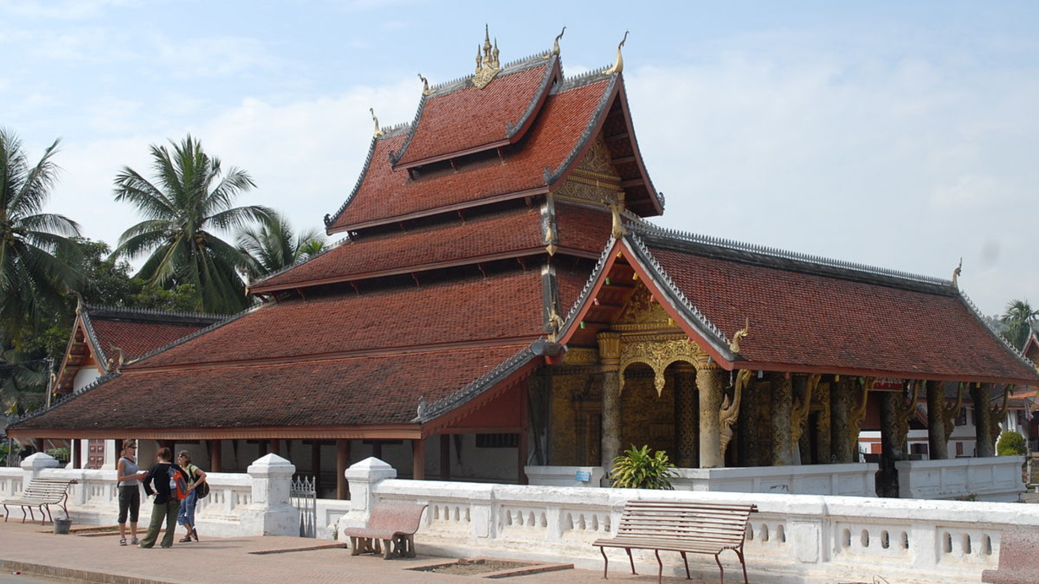 Side View Of The Temple