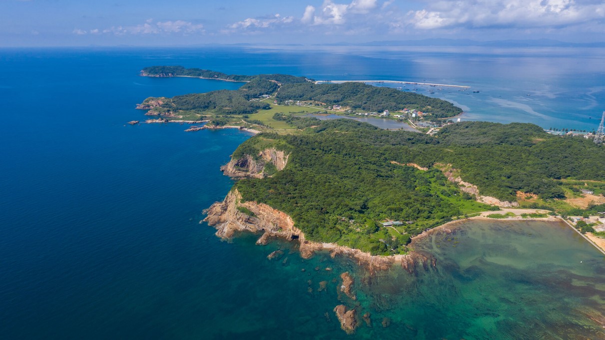 Quiet beaches and clear waters are perfect for nature lovers