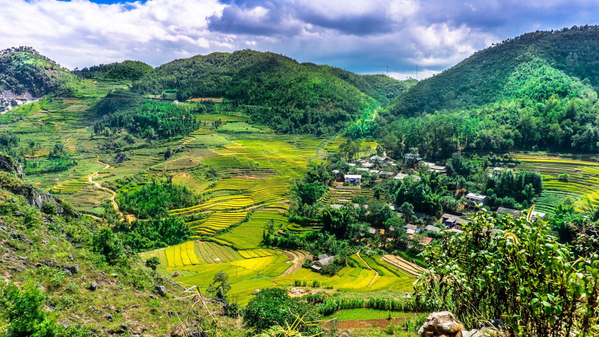 Dong Van Captivates With Its Majestic Mountains, Winding Passes, And Ancient Stone Houses