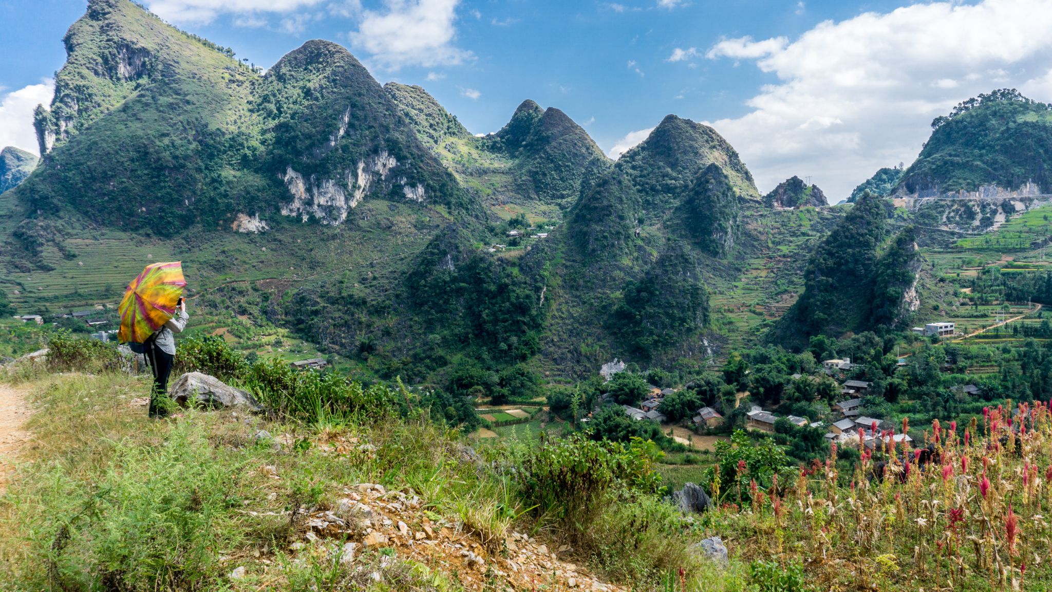 Dong Van, Ha Giang Mountain Town With Limestone Peaks, Winding Roads, And Misty Valleys