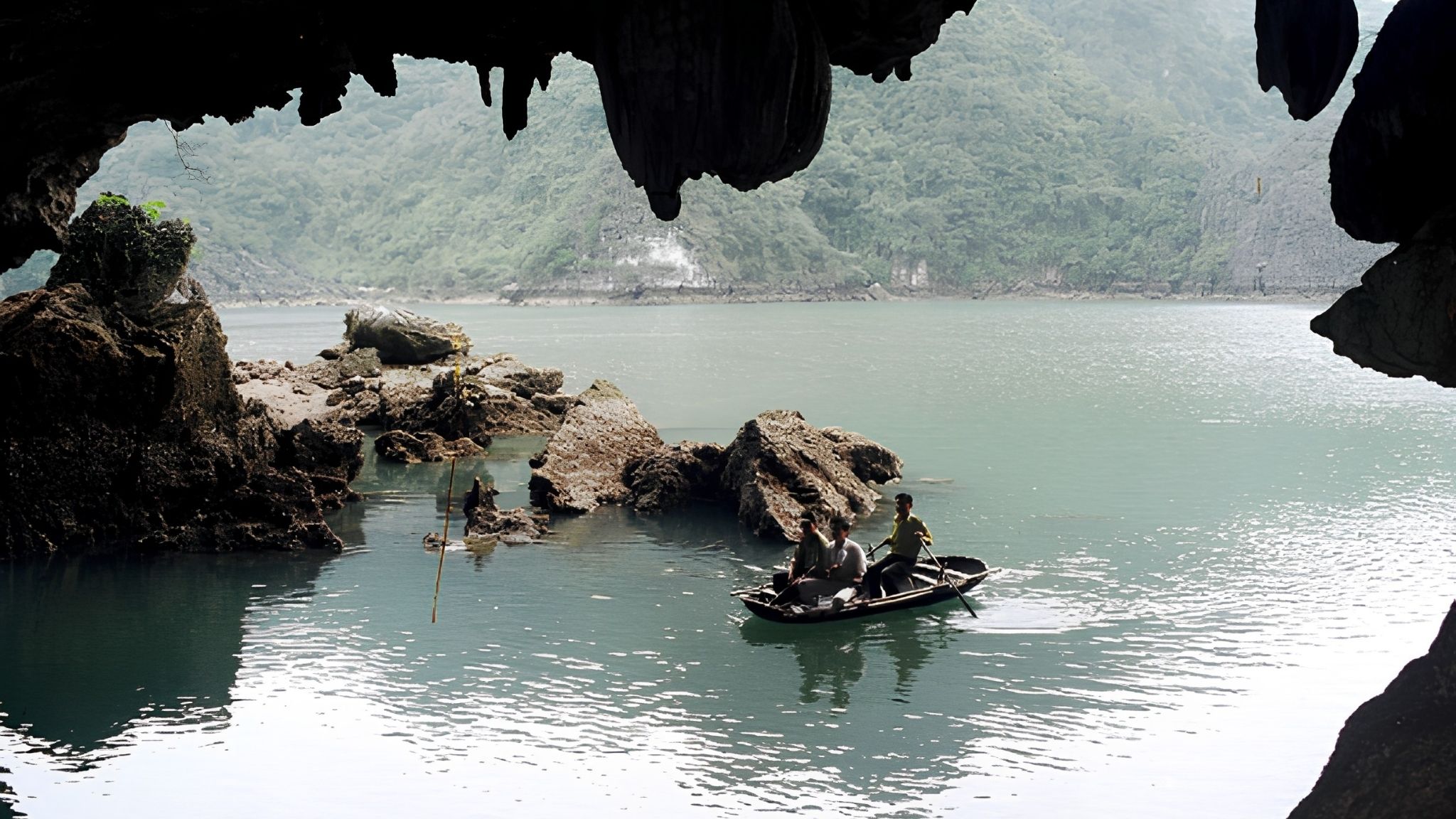 Explore the Cave by Small Boat