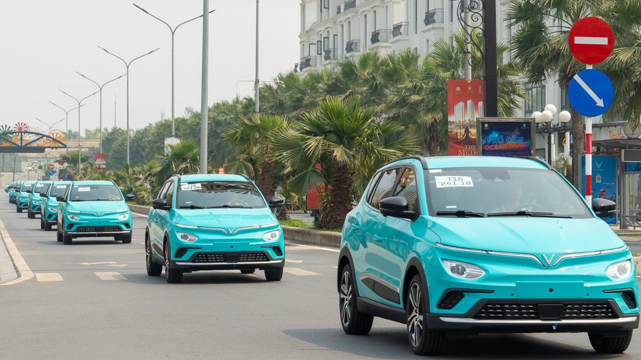 Taxi is a popular option for getting from Van Don International Airport to Ao Tien Port.