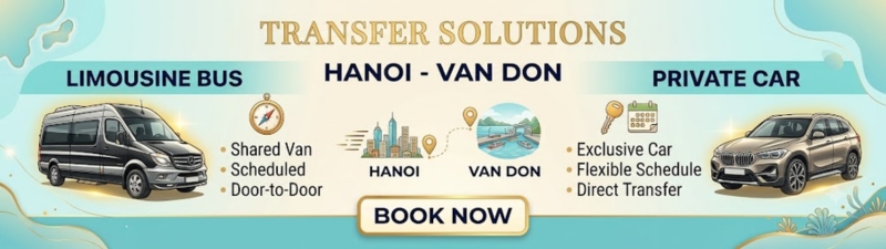 Hanoi - Van Don Transfer