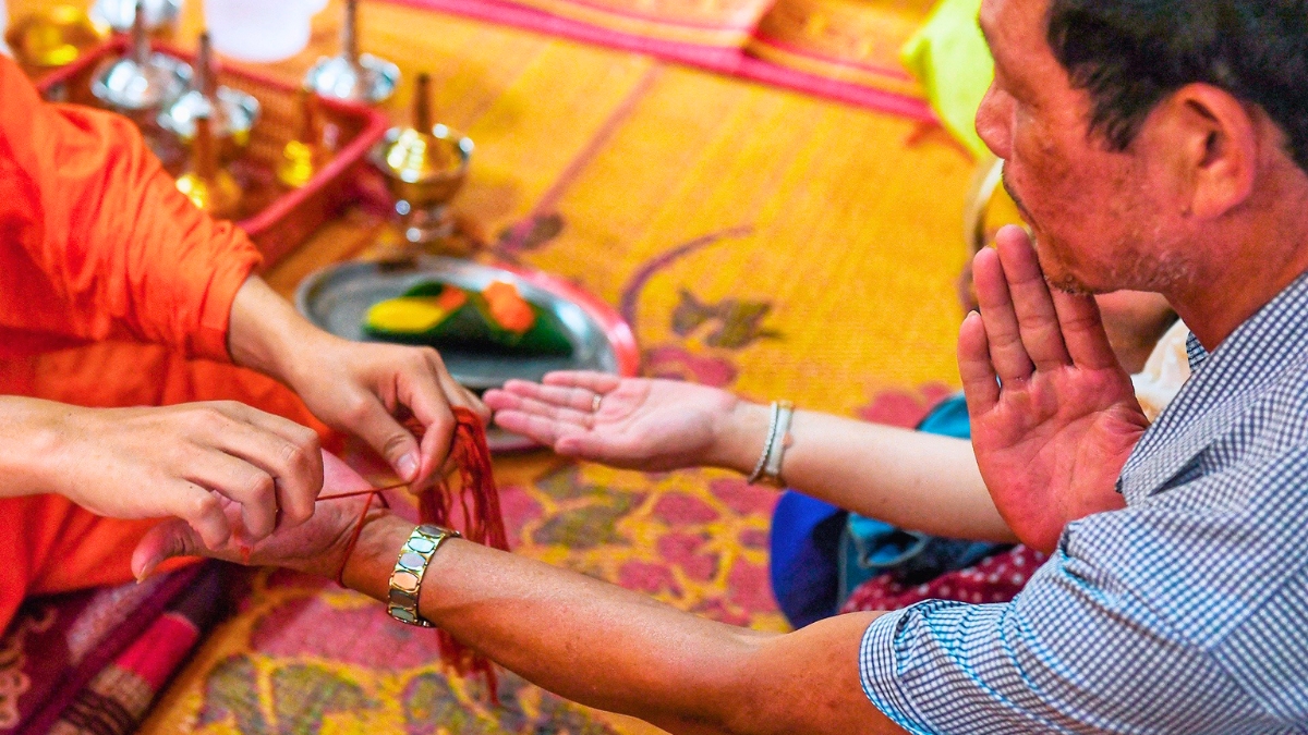 Baci Has Become A National Custom In Laos