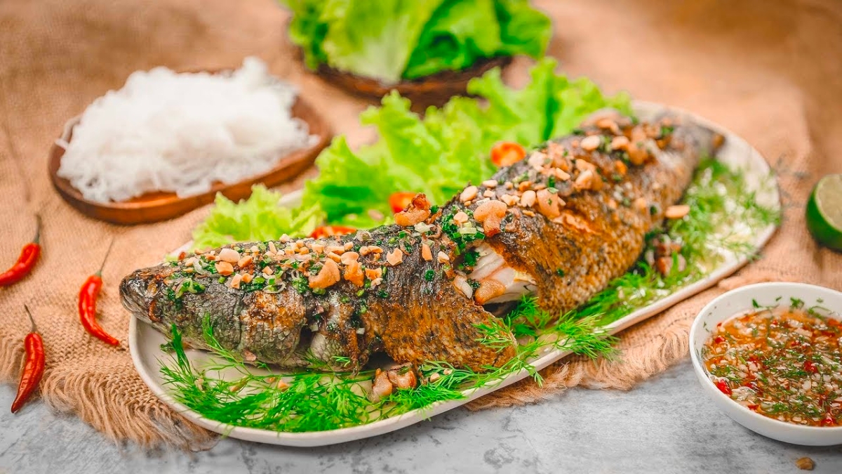 Smoking Snakehead A Popular Dish In Ca Mau