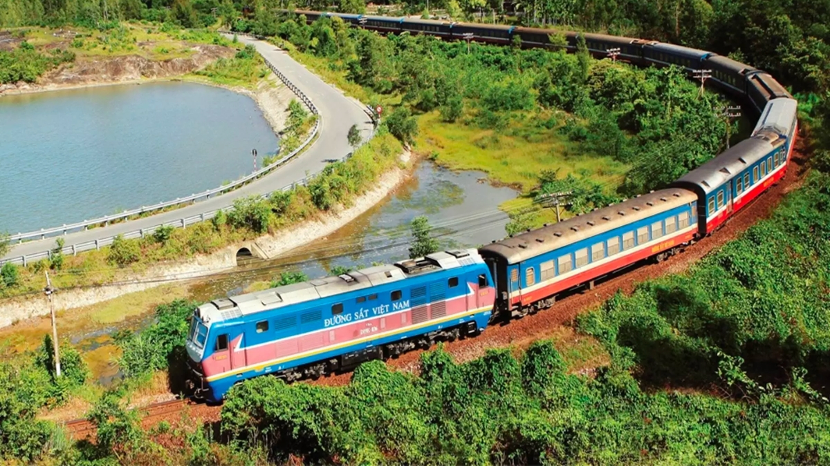 Enjoy The Scenic Views Along The Way During The Train Journey