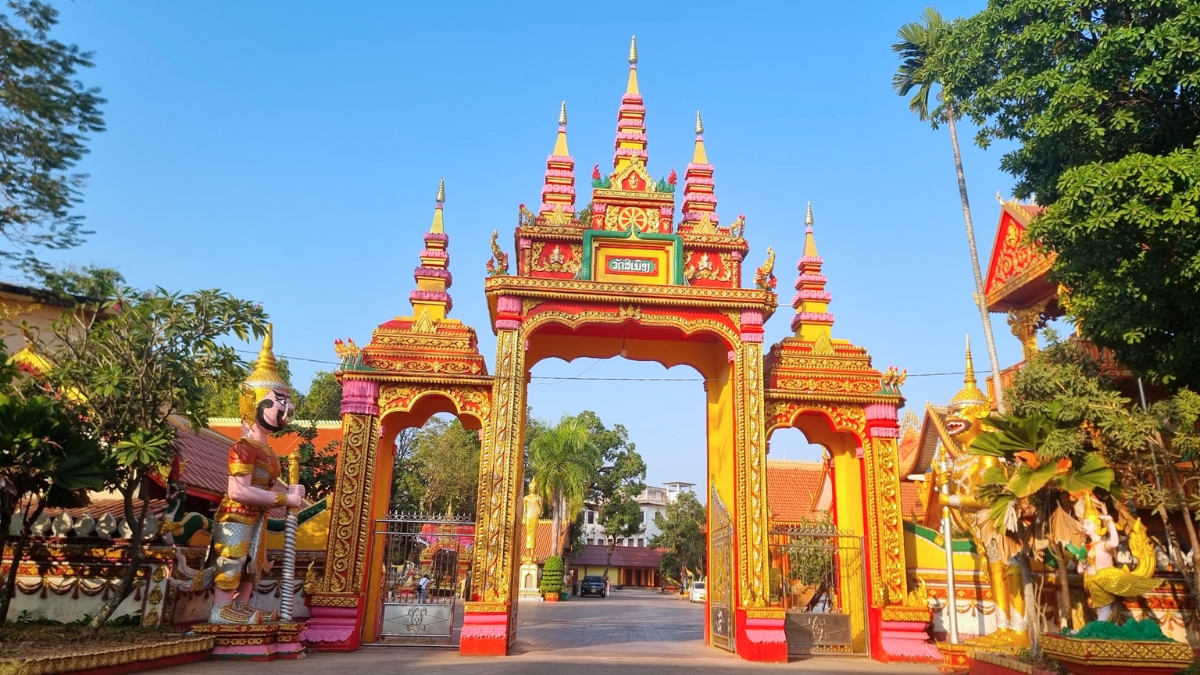 The Peaceful Atmosphere Of The Temple