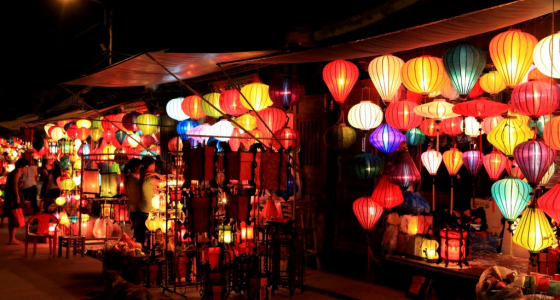 Twinkle Hoi An Town At Night