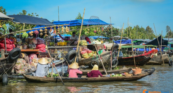 Nga Nam Floating Market