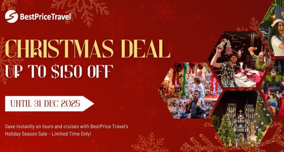 Unlock up to $150 in Festive Savings with BestPrice Travel’s 2026 Holiday Season