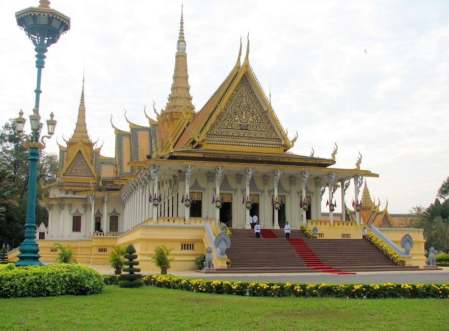 The Royal Palace in Phnom Penh
