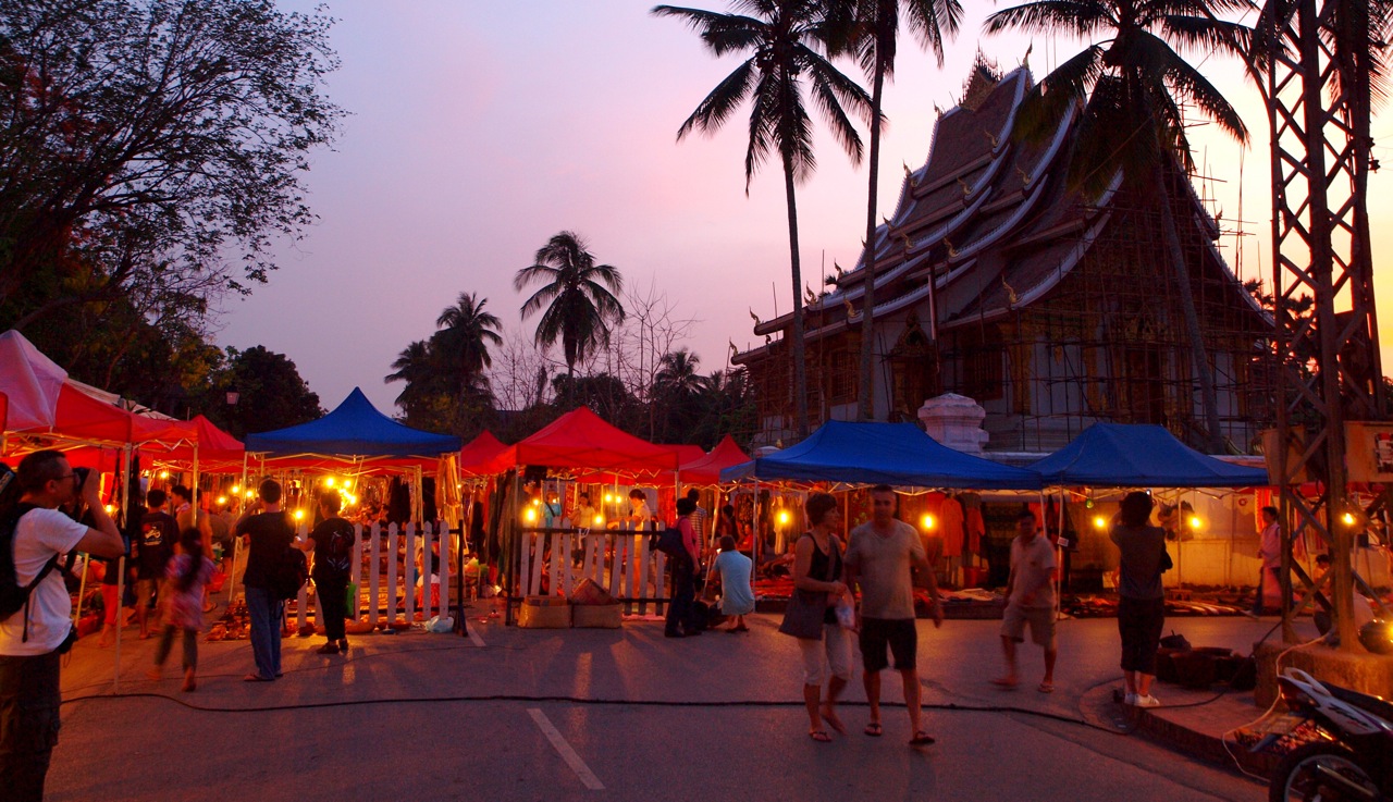 Luang Prabang night market
