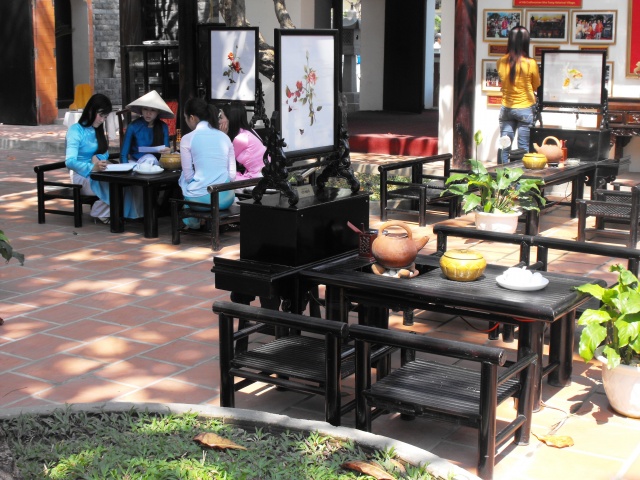 Embroidery products in XQ village