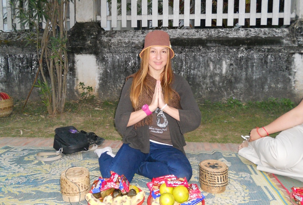 Attend an Alms Giving Ceremony