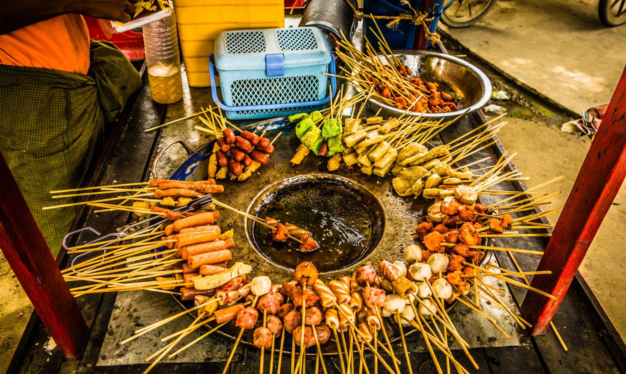 Street Food At Night Market