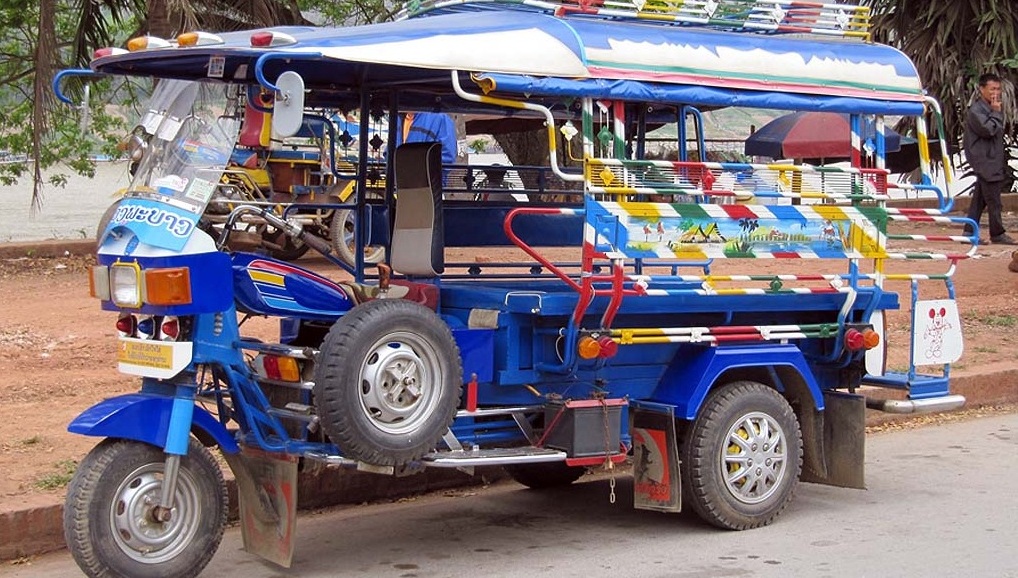 Tuk-tuk in Luang Prabang