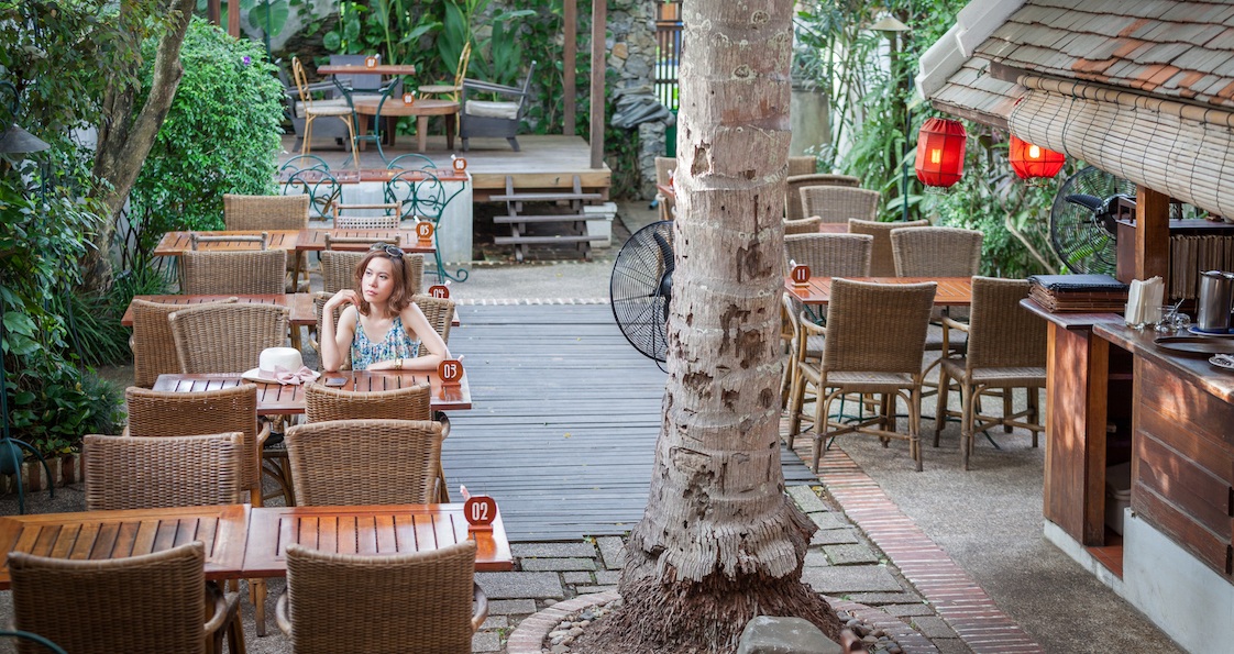 At a corner of Coconut Garden