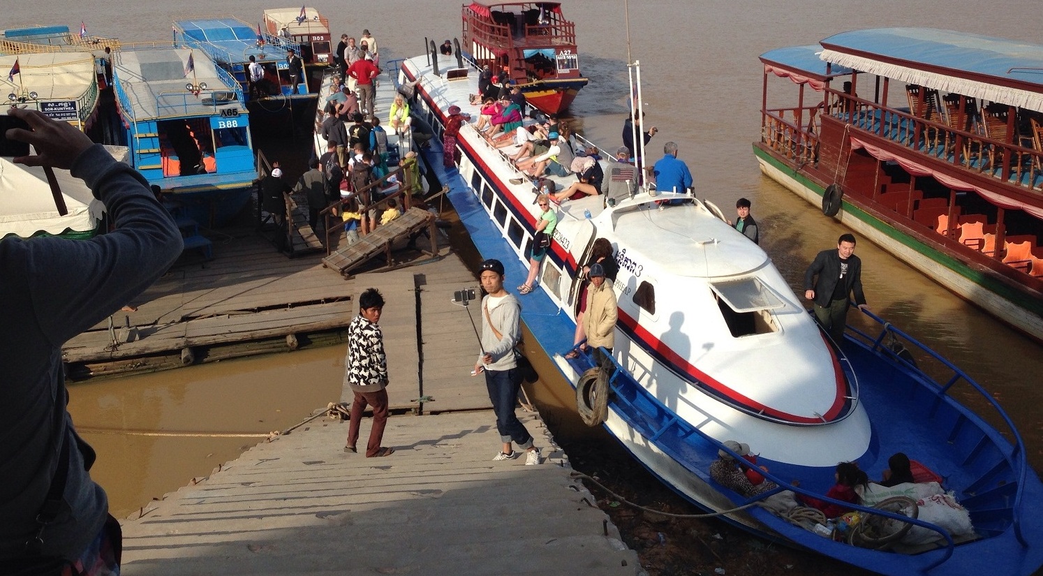The Boat From Phnom Penh To Siem Reap