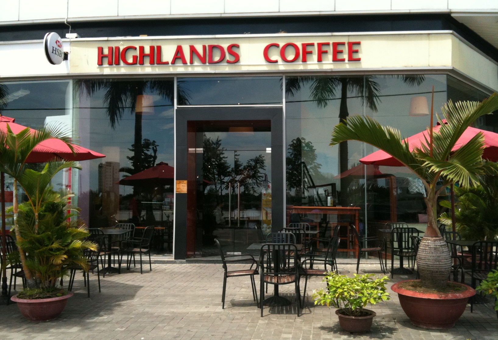 Highlands coffee in Saigon