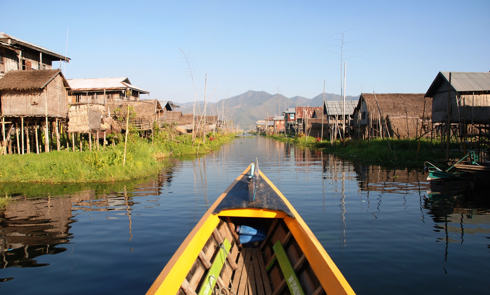 Explore Inle Lake on a boat
