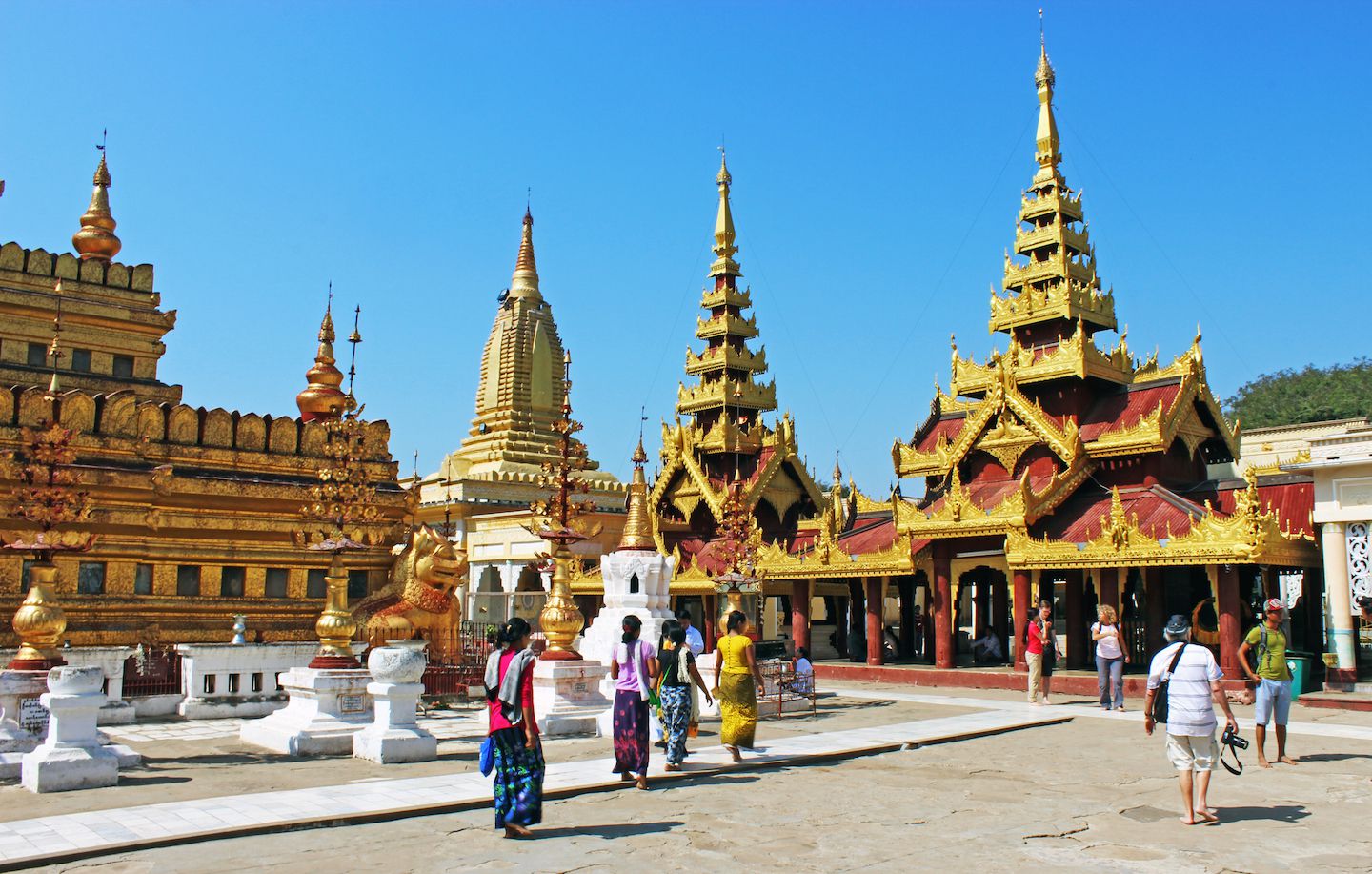 Please dress modestly to religious sites.