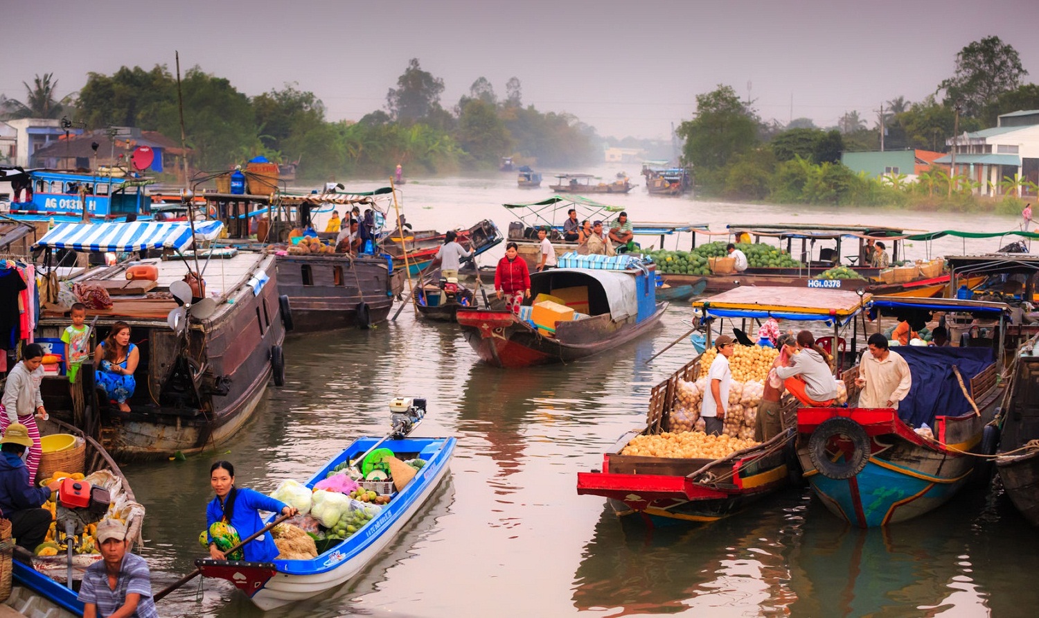 Cai Rang Floating Market